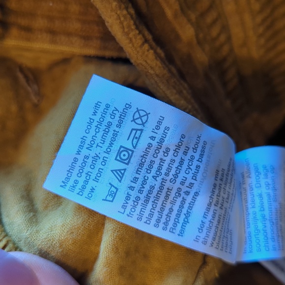 Madewell slim Emmett wide leg crop corduroy pants - Picture 7 of 7